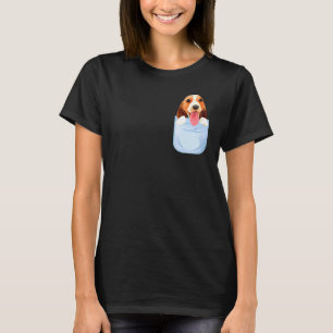 T-shirt Beagle mignon Dans Votre Poche Chiens De Pékin Ani