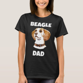 T-shirt Beagle papa