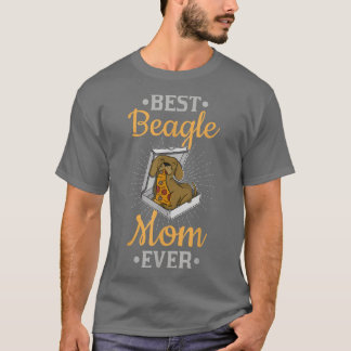 T-shirt Beagle Pizza Walk Chien Propriétaire Lover Puppy17
