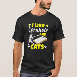 T-shirt Bean Bags Cornhole Chat Femmes