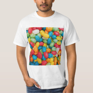 T-shirt Bean Candies de gelée coloré