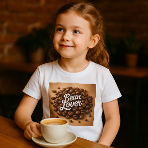 T-shirt Bean Lover Fèves de café esthétique