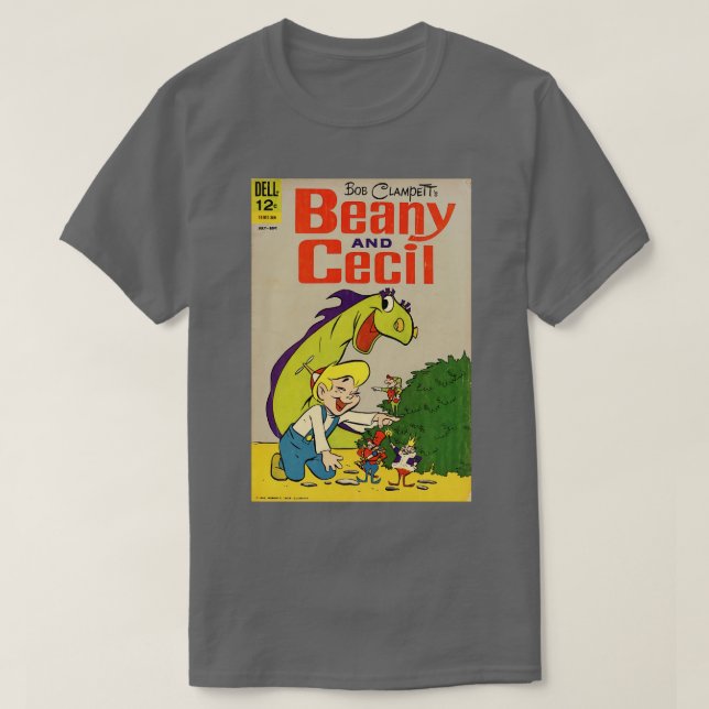T-shirt Beany et Cecil Couverture de livre de bande dessin (Design devant)