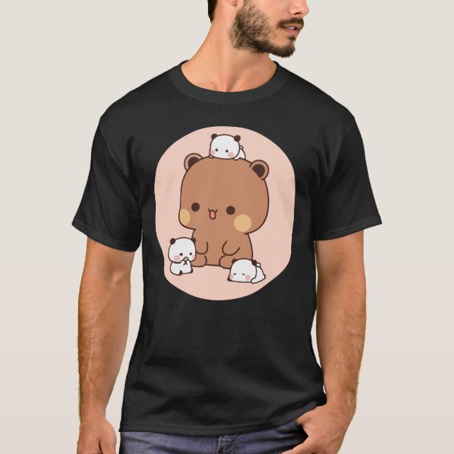 T-shirt Bear and Panda Bubu Dudu Balloon (Devant)