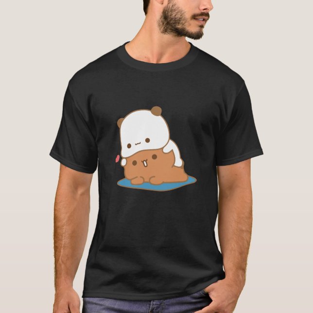 T-shirt Bear and Panda Bubu Dudu Balloon (Devant)
