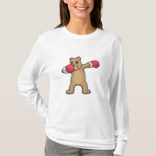 T-shirt Bear as Boxer at Boxer & Hip hop Dance Dab