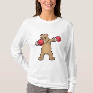 T-shirt Bear as Boxer at Boxer & Hip hop Dance Dab