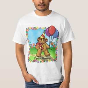 T-shirt Bear Birthday Party