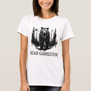 T-shirt Bear Gangster