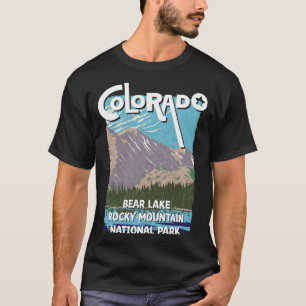 T-shirt Bear Lake Rocky Mountains National Park Colorado