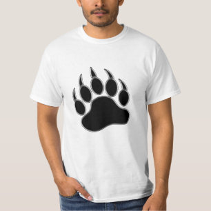 T-shirt Bear Paw /Claw Silver doublure - Chemise