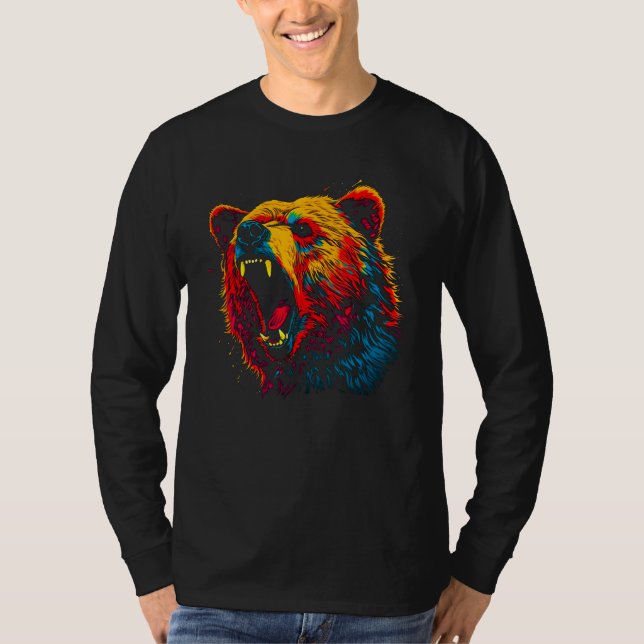 T-shirt Bear Spirit Animal (Devant)
