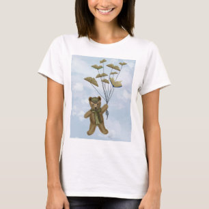 T-shirt Bear with Book Butterflies 2