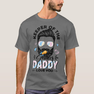 T-shirt Beard Men Keeper Of Gender Papa Vous Aime Genre