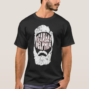 T-shirt Beardadelphia Funny Beardadelphia Beauté Papa 2