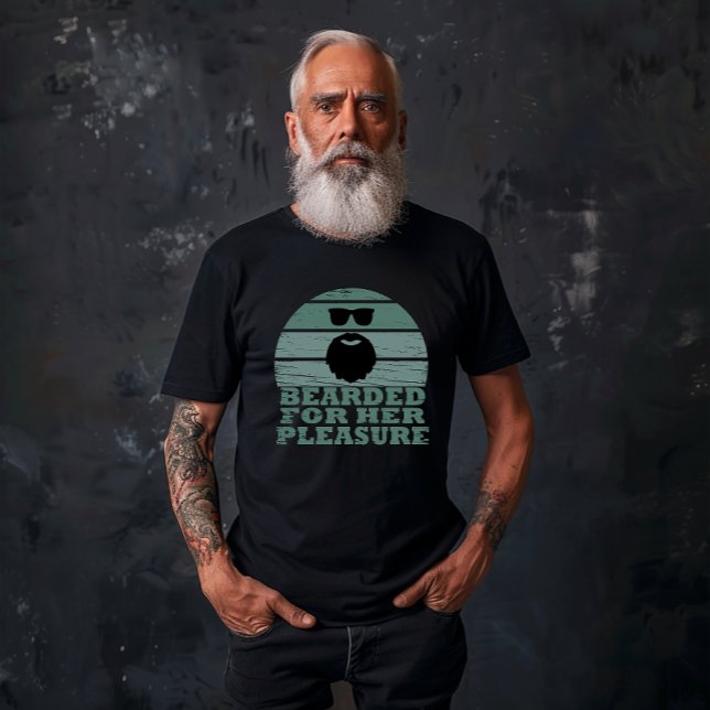 T-shirt Bearded cite drôle barbe dire cadeaux (Créateur téléchargé)