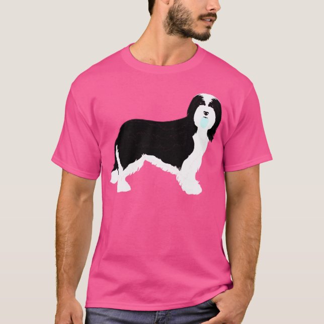 T-shirt Bearded Collie (Devant)