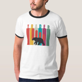 T-shirt Bearish market | Trader | Simple design