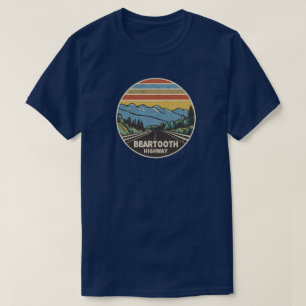 T-shirt Beartooth Highway Montana Wyoming Mountains