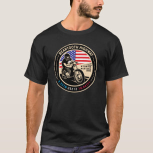 T-shirt Beartooth Highway Toutes les routes américaines Mo