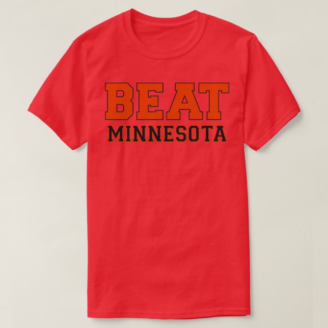 T-shirt Beat Minnesota (Design devant)