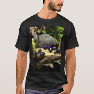 T-shirt beatles violettes