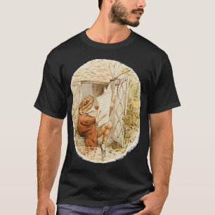 T-shirt Beatrix Potter - Jeremy Fisher et la luciole