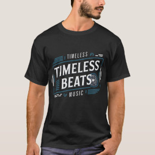 T-shirt Beats intemporels Musique rétro