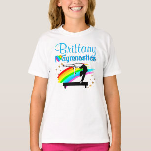 T-SHIRT BEAU BLEU J'AIME GYMNASTIQUE T SHIRT