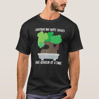 T-shirt Beau Bonsaï pour hommes Papa Garçons Arbre Plante 