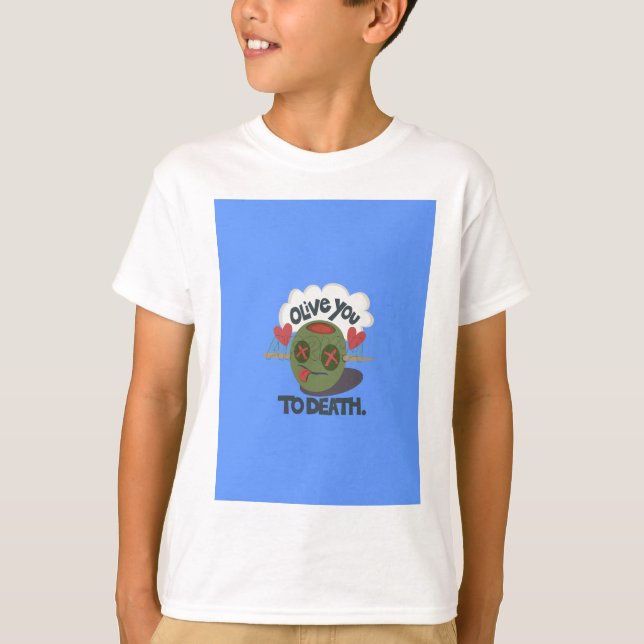 T-shirt Beau Cool J'aime Afrique Art (Devant)