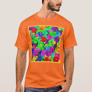 T-shirt Beau Design Fleur. Commandez dès maintenant 