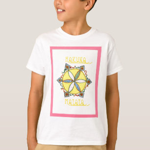 T-shirt Beau Inspirationnel Star Floral Vector Motif