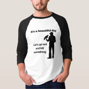 T-shirt Beau jour pour la fauconnerie