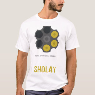 T-shirt Beau modèle Sholay Bollywood Movie Dialogue