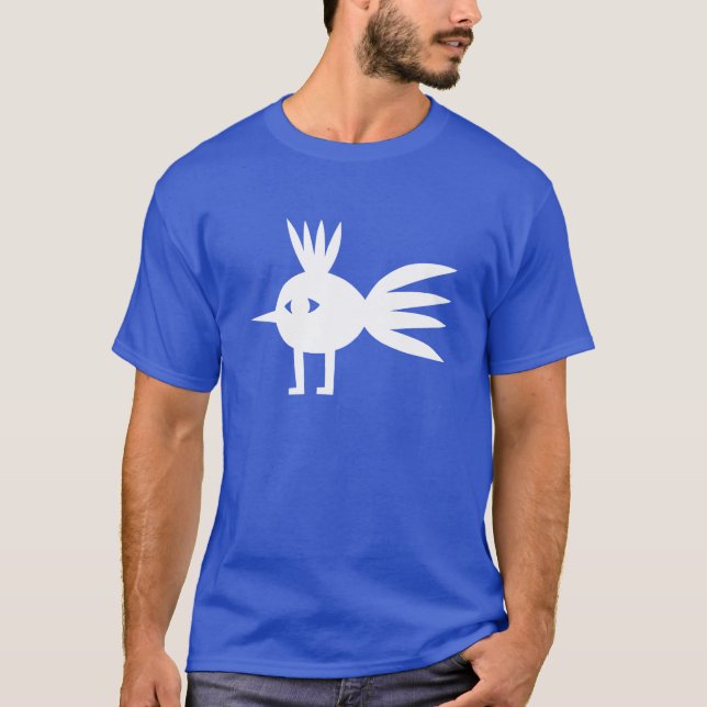 T-shirt Beau Oiseau De Mars (Devant)