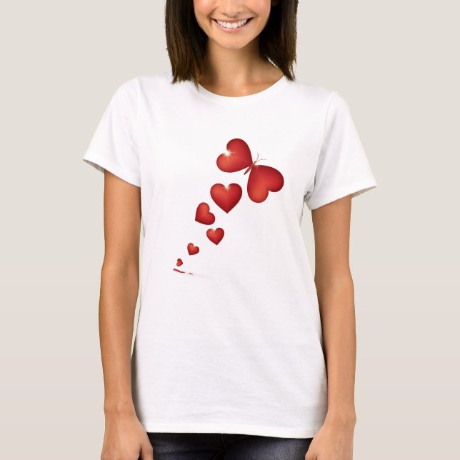 T-shirt beau papillon (Devant)
