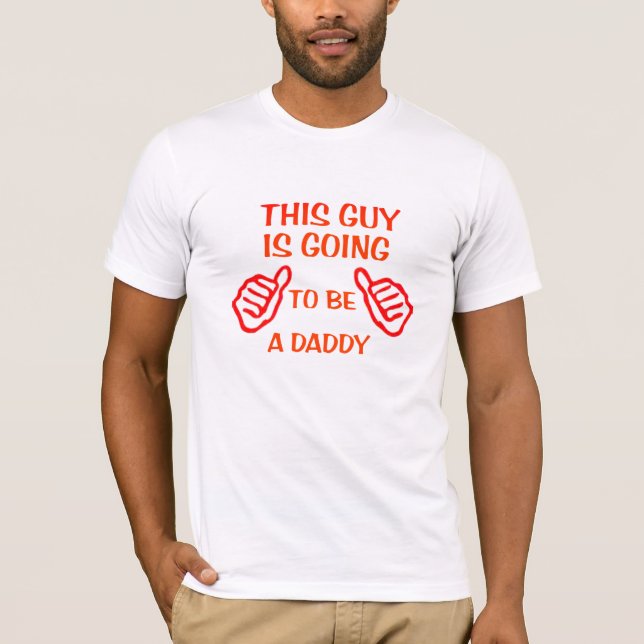 T-shirt BEAU PÈRE C'est ce que papa ressemble à Mens (Devant)