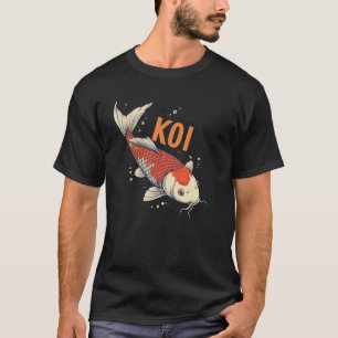 T-shirt Beau poisson japonais pour les amateurs de KOI