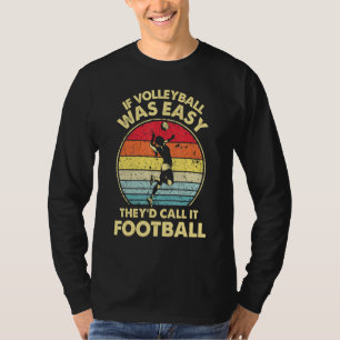 T-shirt Beau Volley-Ball S Pour Filles Et Femmes Ados