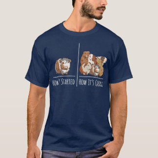 T-shirt Beaucoup de Cochons de Guinée - Cochon de Guinée h