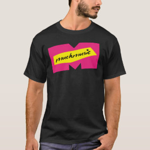 T-SHIRT BEAUCOUP DE LOGO RÉTRO MUSIQUE