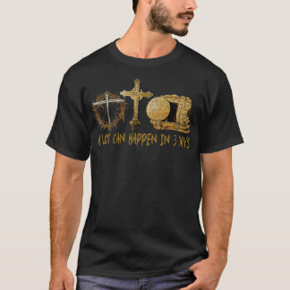 T-shirt Beaucoup Peuvent Arriver En 3 Jours Jésus Pâques C