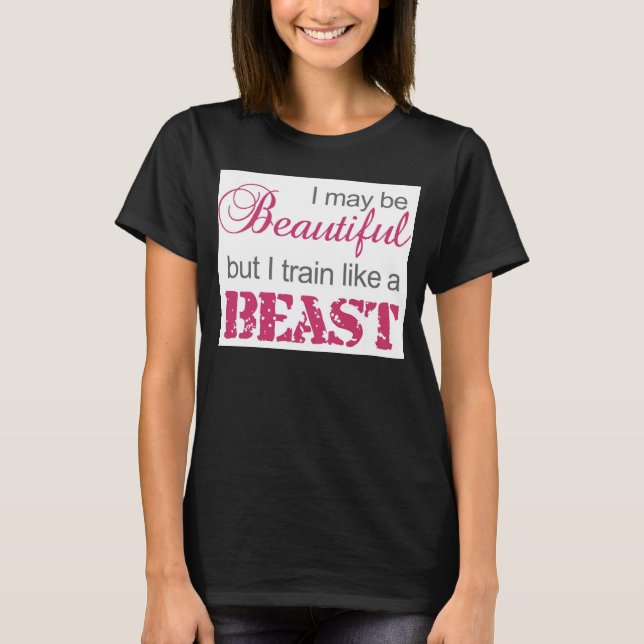 T-shirt Beauté/Bête (Devant)