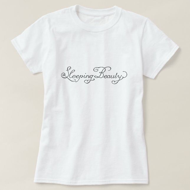 T-shirt Beauté dormante (Design devant)