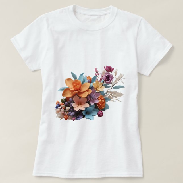 T-shirt Beauté florissante (Design devant)