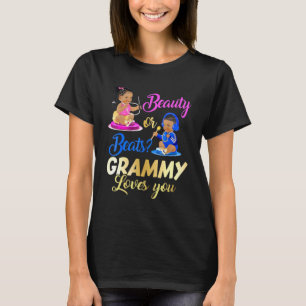 T-shirt Beauté Mignonne Ou Beat Grammy vous aime Genre Rev