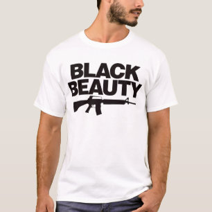 T-shirt Beauté noire AR - noir