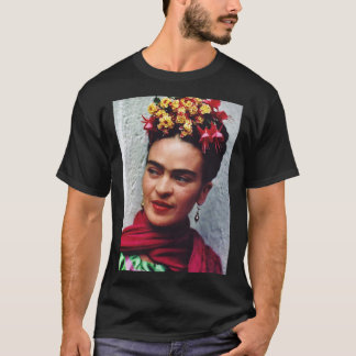 T-shirt Beautiful Frida kahlo art flower gift for fans Ess