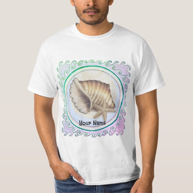 T-shirt Beautiful seashell  (Devant)